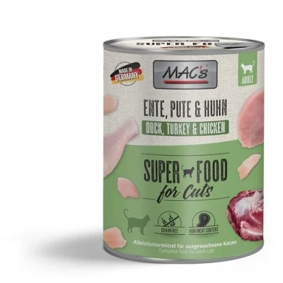 Immagine di MAC&#039;s Cat 24 x 800 g Alimento umido per gatti Mix Pollame &amp; Pesce (2 varianti)