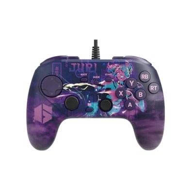 Immagine di HORI Fighting Commander OCTA (Edizione Juri Street Fighter 6) per PC Windows Controller Cablato Picchiaduro Licenza Ufficiale Capcom