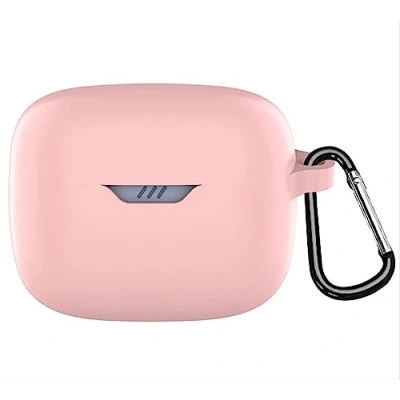 Immagine di GIOPUEY Cover per JBL TUNE BUDS, Cilicone Custodia, Ultrasottile Case Cover, Antiurto, Resistente ai Graffi Rosa