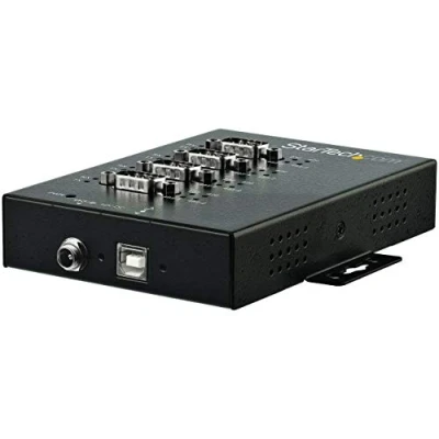 Immagine di Startech.com Adatattore Seriale Industriale Rs 232/422/485 a 4 Porte USB, Protezione ESD 15 KV