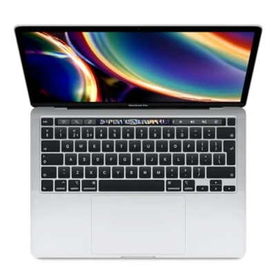 Immagine di 2020 Apple MacBook Pro con 2.3GHz Intel Core i7 (13 pollici, 32GB RAM, 512GB SSD) (QWERTY Inglese) Argento (Ricondizionato)