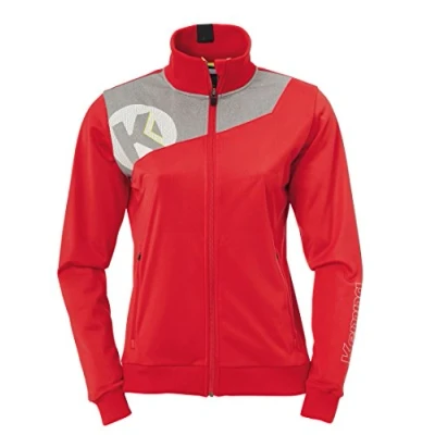 Immagine di Kempa Core 2.0 Poly Giacca da Donna, Giacca, 200224303, Rosso (rosso/grigio scuro melange), M