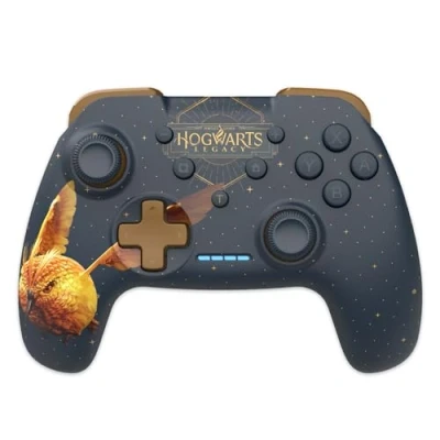 Immagine di Freaks and Geeks Wizarding World Harry Potter Hogwarts Legacy, 299282, Wireless Controller for Nintendo Switch, Switch Oled, PC, Golden Snidget