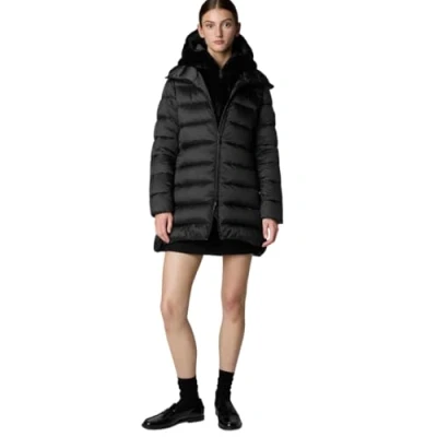 Immagine di Save The Duck DONNA PIUMINO ANIMAL FREE MATILDA NERO large