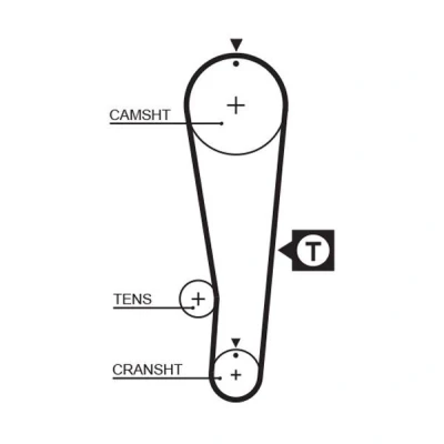 Immagine di GATES FleetRunner Micro V Stretch Fit 5393XS Cinghia Distribuzione 89 848 25,4 Fibra ottica, HNBR (Nitrile Butadiene Caucciù acrilico idratato)