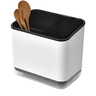 Immagine di LOSOO Scola Bacchette Portaposate Scolaposate Lavello Caddy Organizzatore di Utensili da Cucina per cucchiai, forchette,