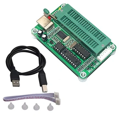 Immagine di DollaTek Programmazione automatica USB PIC K150 ICSP Sviluppare programmatore per microcontrollori + Cavo