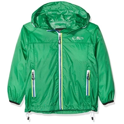 Immagine di CMP Giacca Pioggia In Poliestere Antistrappo Da Bambini, Unisex Bambini e ragazzi, Mint, 152