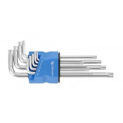 Immagine di Hogert Technik HT1W830 Serie di cacciaviti ad angolo TT10, TT15, TT20, TT25, TT27, TT30, TT40, TT45, TT50 Acciaio per utensili 9