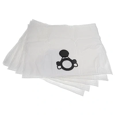 Immagine di vhbw 5x sacchetto compatibile con Nilfisk Attix 30 11 PC, 21 XC aspirapolvere microfibra, 27cm x 21,5cm Bianco
