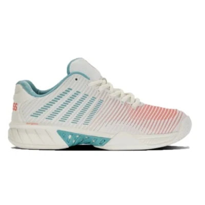 Immagine di K Swiss Performance Hypercourt Express 2, Scarpa da Tennis Donna, Blanc De Nilo Blu Fiore Deserto, 39.5 EU