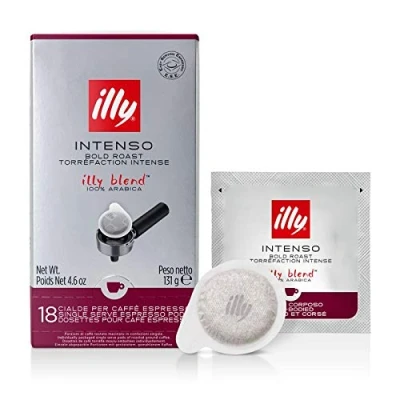 Immagine di CAFFE&#039; ILLY TOSTATO IN CIALDE MONODOSE E.S.E. CONFEZIONE DA 200PZ CONFEZIONATE SINGOLARMENTE (Nero Intenso)