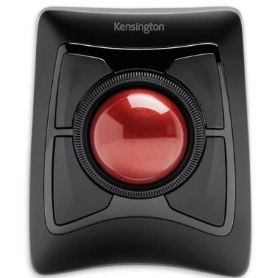 Immagine di Kensington K72359Ww Mouse Expert Wireless Ergonomico con Trackball, per Pc, Mac E Windows, Design Ambidestro, Tracciamento Ottico, Rotella di Scorrimento &amp; Sfera da 55 Mm, Nero