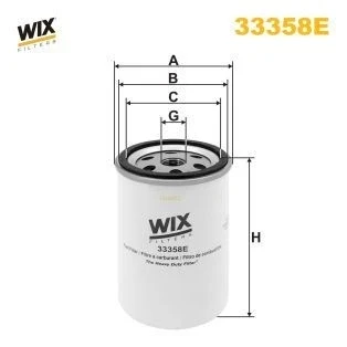 Immagine di WIX FILTERS 33358E Filtro Carburante ad avvitamento RENAULT TRUCKS: Midlum, Magnum, B Cassone / Furgonato Promiscuo