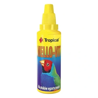 Immagine di Mello Vit 30ml exotic birds uno speciale additivo micronutriente per il cibo uccelli esotici