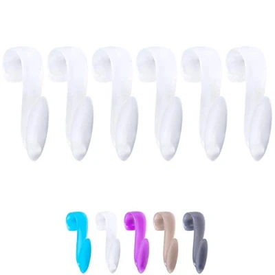 Immagine di WELLGRO 6 Ganci Per Termosifoni, Qualità Top, Made In Germany, Asciugamano, Bianco