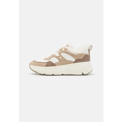 Immagine di Geox Diamanta Sneakers basse, Donna, Taglia: 40, White/sand Pelle