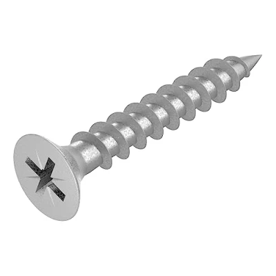 Immagine di SECCARO viti per truciolato 4 x 25 mm, in acciaio inox V2A VA A2, legno con filettatura completa, Phillips a croce/PZ, 250 pezzi
