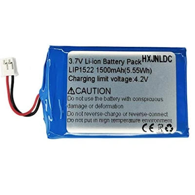 Immagine di batteria DC 3.7V 1500mAh per Sony PS4 sostituzione della del controller (CUH ZCT1U, CUH ZCT1E, ZCT1A, ZCT1H, 2015 e modelli precedenti), lip1522, gen 1, vecchia versione, spina grande