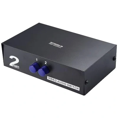 Immagine di SpeaKa Professional SP 11175216 2 porte Switch Composite Con audio