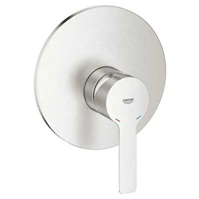 Immagine di Grohe 19296DC1 Miscelatore Monocomando per Doccia, 0 W, Satinato, supersteel