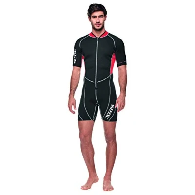 Immagine di Seac Ciao, Muta Corta da Uomo, Neoprene 2,5 mm per Snorkeling, Subacquea e altre Attività in Acqua