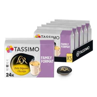 Immagine di TASSIMO L&#039;OR Café Petit Déjeuner classique 24 dosettes