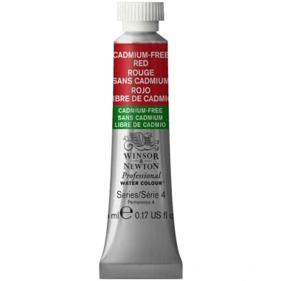 Immagine di Winsor &amp; Newton Professional Vernici ad acquerello, vivaci e resistenti alla luce, pigmenti per artisti, TUBO 5 ML, colore: Rosso Privo Di Cadmio