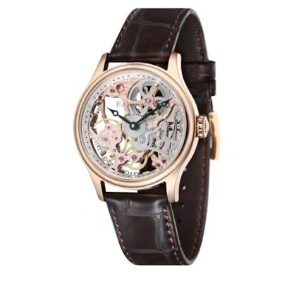 Immagine di Thomas Earnshaw ES 8049 03 Orologio da Polso Analogico Uomo, Cinturino in Pelle, Colore Marrone
