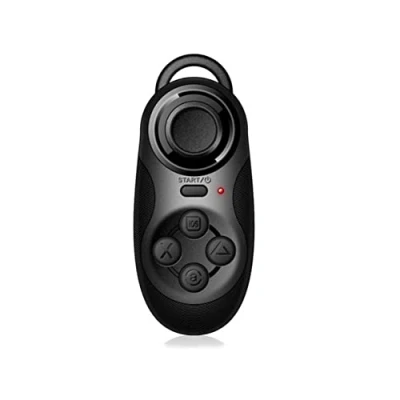 Immagine di gamepad remoto Bluetooth, Joystick per controller di gioco Telecomando con timer selfie, Mini senza fili Mouse otturatore selfie tascabile iOS Android