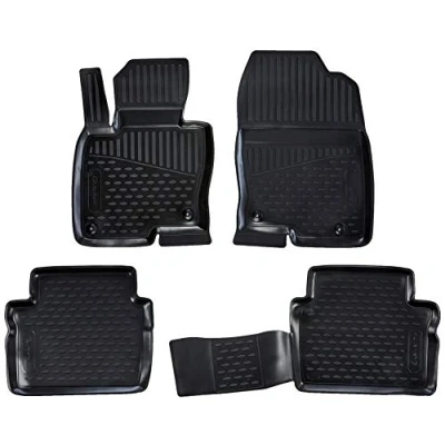 Immagine di Element tappetini in Gomma 3D Premium su Misura Adatti per Mazda CX 5, Mk2 (II), 2017 &gt;, Fuoristrada 5 Porte, 4 Pezzi.