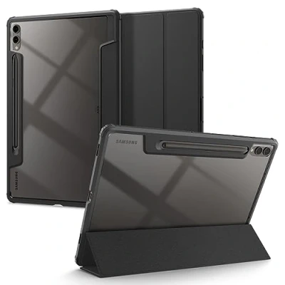Immagine di Spigen Cover Ultra Hybrid Pro Compatibile con Samsung Galaxy Tab S10+ Plus (2024), S9+ (2023) Nero