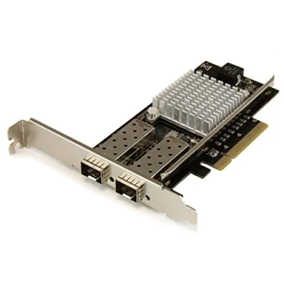 Immagine di STARTECH SCHEDA DI RETE PCI EXPRESS IN FIBRA OTTICA SFP+ CHIP INTEL
