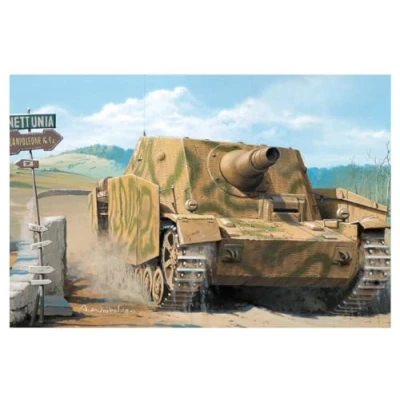 Immagine di Hobbyboss Kit Modello Sturmpanzer IV in Scala 1:35 (Grigio)
