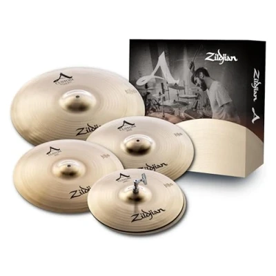 Immagine di Zildjian A20579 11 A Custom Series Cymbal Box Set, 14&quot; Hi Hats, 16&quot;/18&quot; Crash, Quattro Pezzi, Bronzo