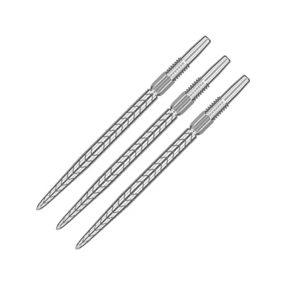 Immagine di Target Darts Punte per Freccette Swiss Point, RVE (Set di 3 Punte) 26MM Argento da Cambiare, Storm, Accessori Professionali
