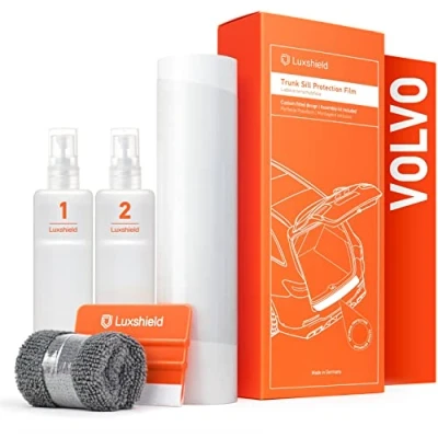 Immagine di Luxshield Pellicola Protettiva per Bordo di Carico Volvo EX30 416 I 2023 2024 Protezione Paraurti, antigraffio, vernice Trasparente