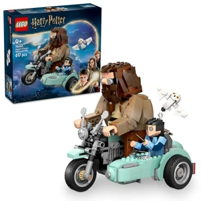 Immagine di LEGO Harry Potter (76443). Giro sul sidecar di Hagrid e