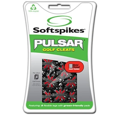 Immagine di SOFTSPIKES Small, Picchi da Golf Pulsar, Nero/Rosso, Clamshell of 1 Set