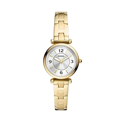 Immagine di Fossil Carlie Orologio Yellow goldcoloured, Donna, Taglia: One Size, gold coloured