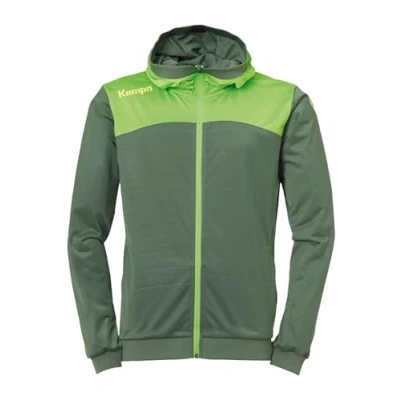 Immagine di Kempa Emotion 2.0 Giacca con Cappuccio, Uomo, Dragone Verde/Hope Verde, L