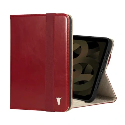 Immagine di TORRO Custodia Compatibile con iPad Mini 7a/6a Gen Caso in Vera Pelle [Funzione di Supporto] [Auto Sveglia/Sonno] 2024/2021 (Rosso)