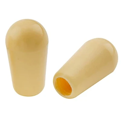 Immagine di Musiclily Pro Inch Size Thread Plastica Tip Selettore Toggle Switch per Chitarra Stile LP, Crema (2 Pezzi)