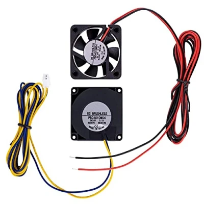 Immagine di MMOBIEL Ventola silenziosa Lato Caldo estrusore 2 in 1 e di Raffreddamento a turbina 24 V CC 40x40x10mm Compatible with Creality Ender 3 / PRO/Ender V2 3D Printer
