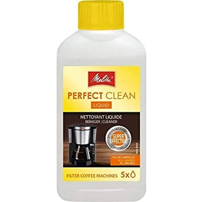Immagine di Melitta Perfect Clean Filter Macchine da Caffè, 250ml, Liquido Naturale, Bottiglia di Plastica Trasparente, Art. n 6767001