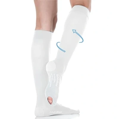 Immagine di BeOnTop Calze Antitrombo Donna Gambaletto 18 23 mmHg Unisex Compressione Graduata Donna, Calza Uomo, Elastiche Per Vene Varicose, Contenitive Medical Gambetti