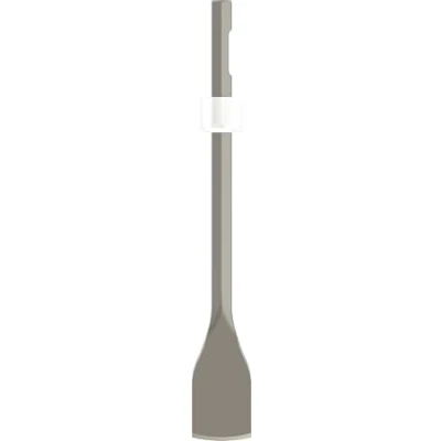 Immagine di Bosch Accessories 1618631001 Power Tools Scalpello a spatola 60 mm Lunghezza totale 450 Alberino esagonale 1 pz.