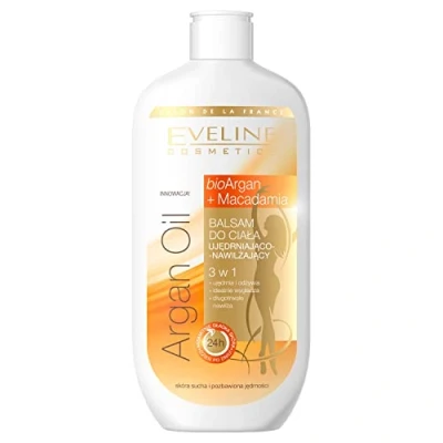 Immagine di Eveline, Lozione corpo, Olio di Argan 3In1 Rassodante e Idratante Is Score Dry 350Ml (Latte 350 ml)