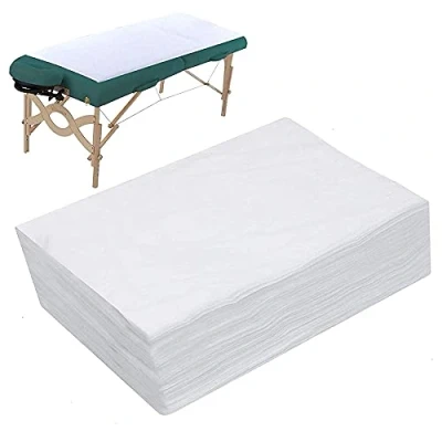 Immagine di iNszkoos 20 Pezzi Monouso Lenzuola da Massaggio in Tessuto Non Tessuto, Lenzuolo Usa e Getta Asciugamani per Lettino Massaggio, Salone di Bellezza, SPA, Hotel/80 x 172 cm