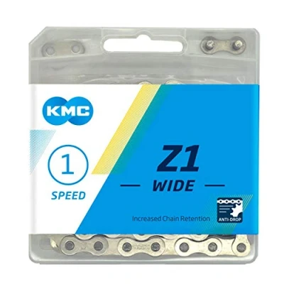 Immagine di CADENA KMC Z1 ANCHA 112 ESLABONES 1V. CROMADO